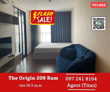 รูปภาพ 🔥🔥Urgent, The origin ram 209 interchange, beautiful room with walk in closet, good view, not hot🔥🔥