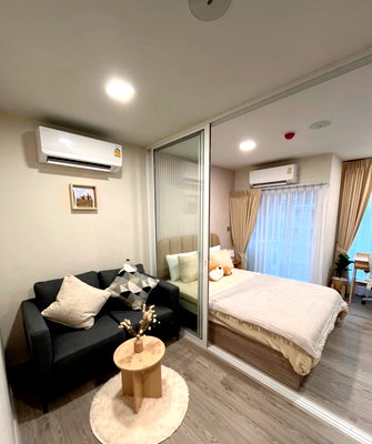 Condos for rent : For rent Kave Town Island, featuring a 24.5 sq.m unit on the 6th floor of Building C, offering a beautiful view of the pool. 