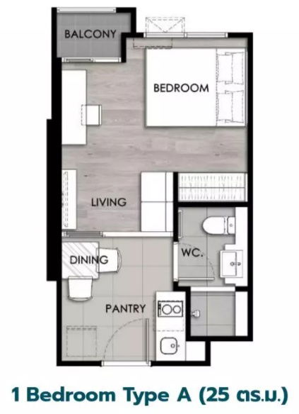 Type A floor plan