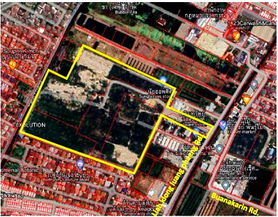 ที่ดิน บางพลี สมุทรปราการ : ขายที่ดินซอยปลัดเปรียง บางนา กม.5