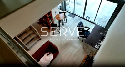 Condos for rent : Duplex 2 Beds 3 Baths 142.81 sq.m Good Location Close to MRT Phetchaburi 520 m.& MRT Sukhumvit 700 m at The Room Sukhumvit 21 Condo / For Rent