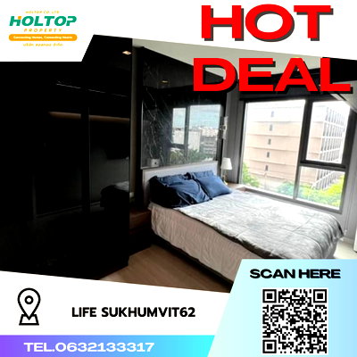 Condos for rent : #S005 For rent Life Sukhumvit62
