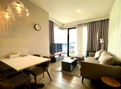 Condos for rent Si Racha Chonburi : For Rent: Keen centre Condo Keen Condo Sriracha 2 bedroom size 62 sq m, 18th floor, beautiful room, fully furnished