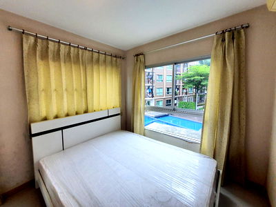 Condos for rent : [Rent-RAR2409-1623] Origins Rama II. (*Beside MEA). Tower A Fl.2nd*Corner unit w/ Pool view💚Line id: @thefirstagent**
