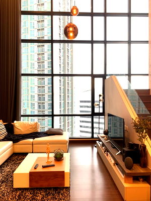 Condos for rent Rama 9 : Urgent rent!! Very good price Ivy Ampio