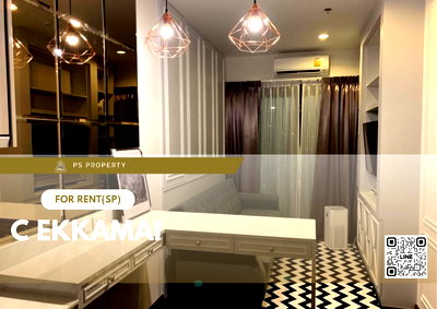 Condos for rent : For rent ✨ C Ekkamai ✨ furniture, complete electrical appliances, near BTS Ekkamai.
