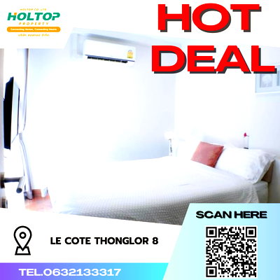 คอนโดให้เช่า : #S064 ให้เช่า Le Cote Thonglor 8