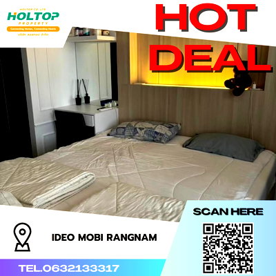 Condos for rent : #S073 For Rent Ideo mobi rangnam