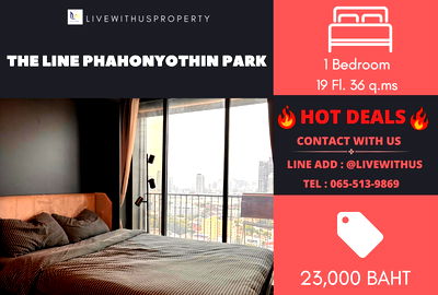 Condos for rent : Urgent rent!! Great price The Line Phahonyothin Park