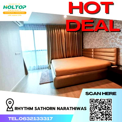 คอนโดให้เช่า : #R042 ให้เช่า  Rhythm Sathorn Narathiwas