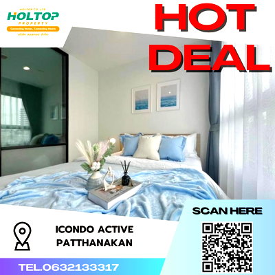 Condos for rent : #S094 For Rent   Icondo  Active Pattanakarn