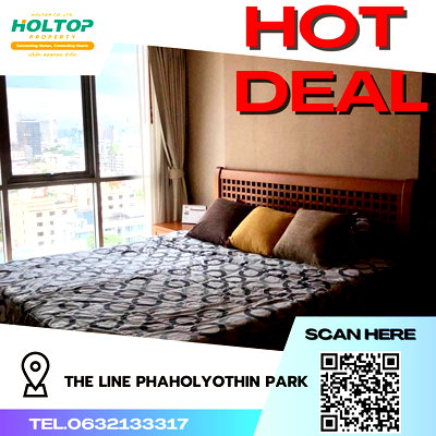 คอนโดให้เช่า : #R055 ให้เช่า The Line Phaholyothin Park