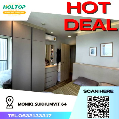 Condos for rent : #R051 For rent   MONIIQ Sukhumvit 64