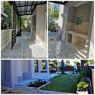 รูป เช่า 22,000 ขาย 4.3 ล้าน บ้านเดี่ยว 2 ชั้น ม.ชัยพฤกษ์-เทพารักษ์ กม.14 ซอยธนสิทธิ์(บางปลา2) รีโนเวทใหม่ทั้งหลัง 61 ตร.วา หลังมุม พร้อมอยู่ - รูปที่ 6/8