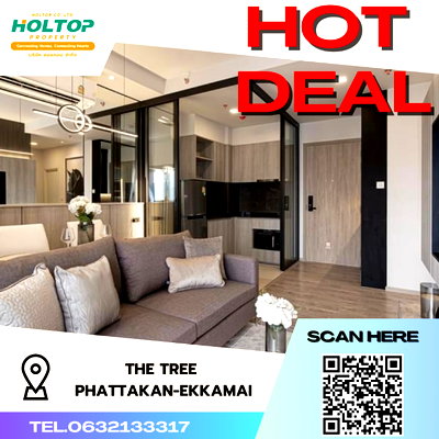 Condos for rent : #S122 For Rent The   Tree Phattanakan-Ekkamai