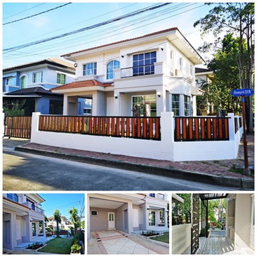 For Rent 22,000 THB/ Sell 4.3M THB Detached House Full Finished Renovation at Chaiyapruek – Theparak Village, Soi Thanasit (Bangpla 2) 61 Sq.wah