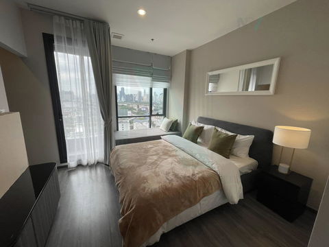 🔺 For Rent Condo IDEO MOBI RANGNAM Building 1, Floor 23,Studio, Room size 28.00 sqm