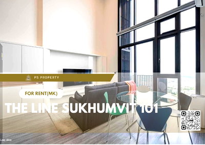 Condos for rent : For rent ✨ THE LINE Sukhumvit 101 ✨ complete furniture and electrical appliances, near BTS Punnawithi.