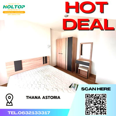 Condos for rent Central Pinklao : #S124 For  rent    Thana Astroria