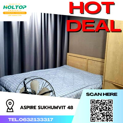 คอนโดให้เช่า : #S148 ให้เช่า Aspire Sukhumvit 48