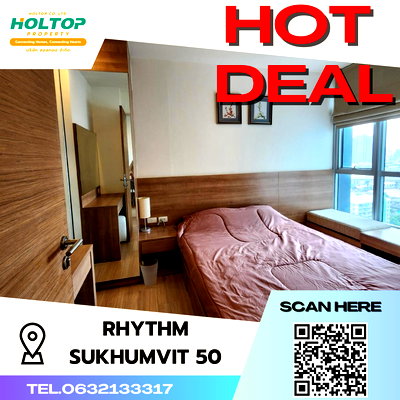 คอนโดให้เช่า : #S146 ให้เช่า Rhythm Sukhumvit50