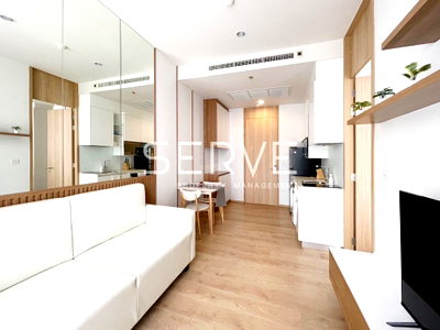 คอนโดให้เช่า : 1 Bed Bright Style Good Location Close to BTS Asok & MRT Sukhumvit 550 m. / For Rent-Noble BE19