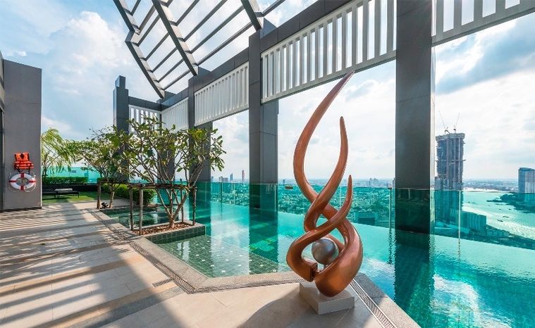  ปล่อยเช่า Rhythm Sathorn 21 แบบ 1 ห้องนอน พร้อมอยู่ วิวแม่น้ำเจ้าพระยา ใกล้ BTS สะพานตากสิน