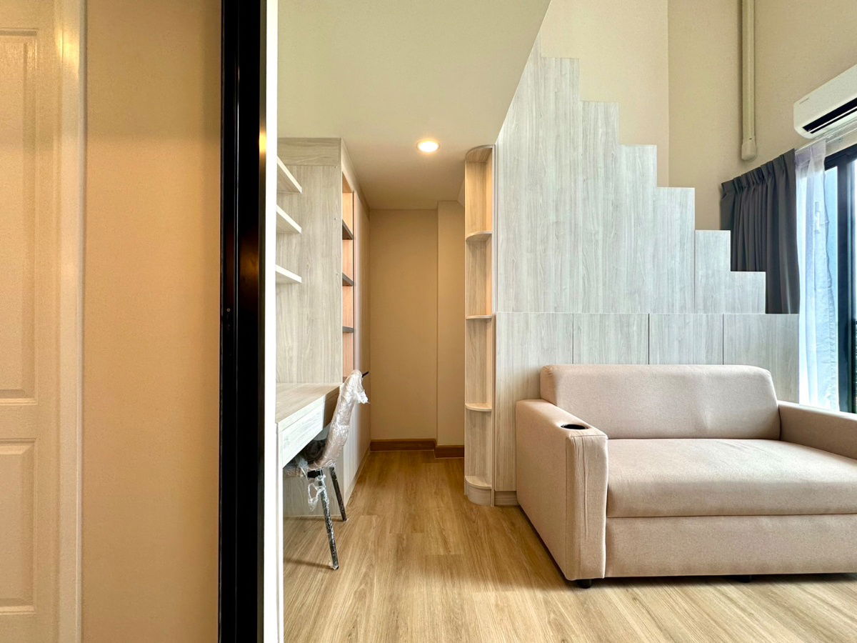 รูป ให้เช่า เดอะ สแตรนด์ อินดี๊ด คอนโด The Strand Indeed Condo แบบ Duplex 2 ชั้น 1 ห้องนอน 1 ห้องน้ำ ขนาด 24 ตร.ม. เฟอร์นิเจอร์ครบ ชั้น วิวภูเขา สวยมากกก  - รูปที่ 14/36