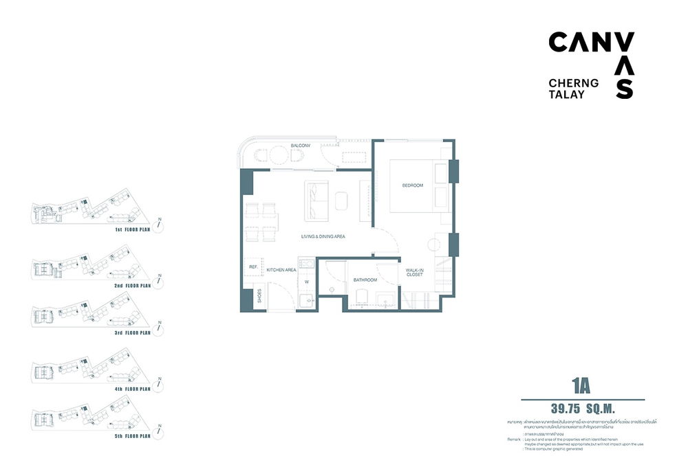 Type 1A floor plan