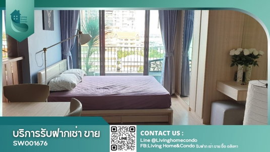 Condo for sale, Ideo O2, pool view, good location in Bang Na area