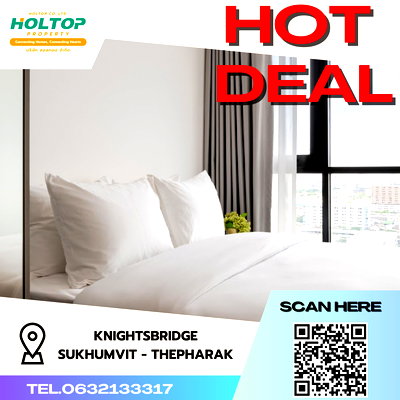 คอนโดให้เช่า : #R110 ให้เช่า Knightsbridge Sukhumvit - Thepharak