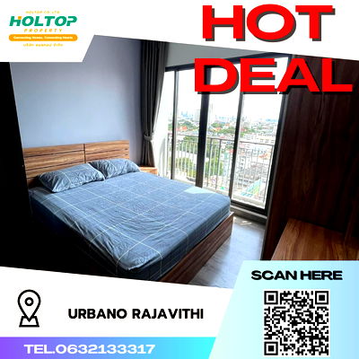 Condos for rent Central Pinklao : Urbano.                Rajavithi