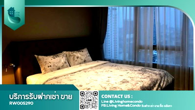 คอนโดให้เช่า : For rent The loft Ekkamai ห้องแต่งสวย ใกล้ BTS เอกมัย LH-RW005290