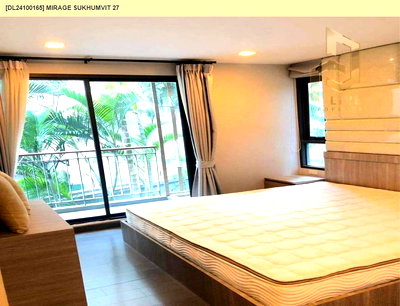 คอนโดให้เช่า : DL24100165 ให้เช่าคอนโด มิราจ สุขุมวิท 27 (Mirage Sukhumvit 27) ใกล้ MRT สุขุมวิท พร้อมเข้าอยู่ โทรด่วน 0614453194 LineID @162cjixi