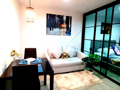 คอนโดให้เช่า : ให้เช่าคอนโด ไรย์ สุขุมวิท 101/1 อาคาร 1 ชั้น 2 1 ห้องนอน ขนาด 29 ตรม ใกล้ BTS ปุณณวิถี