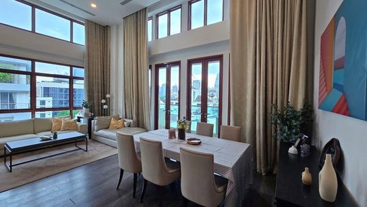 รูปภาพ Condo for rent: The Crest Ruamrudee, 3 bedrooms, 3 bathrooms, near BTS Phloen Chit