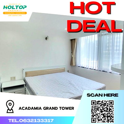 Condos for rent : #S204 For rent Acadamia Grand Tower