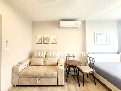 Condos for rent : FOR RENT✨️NEW 📍 IDEO MOBI SUKHUMVIT EASTPOINT @BTS bangna1 Bedroom 30 sqm 23  FLOOR. READY TO MOVE IN 💼13,000 BATH ✅️