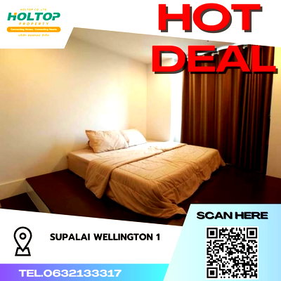 Condos for rent : #S222 For rent Supalai Wellington 1