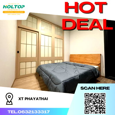 Condos for rent : #R167 For rent XT phayathai  XT Phayathai  Room type 1 bedroom 1 bathroom Room size 43 square meters 19th floor