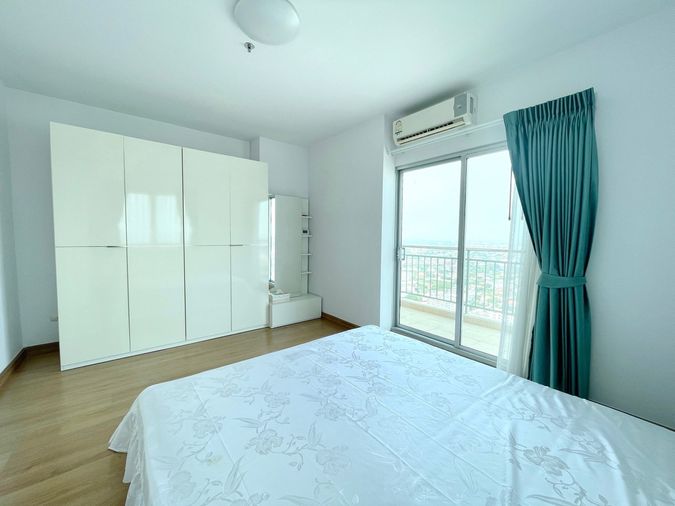 ปล่อยเช่า‼️คอนโดศุภาลัยปาร์คแคราย-งามวงศ์วาน ใกล้รถไฟฟ้าสายสีม่วง MRT ศูนย์ราชการนนทบุรี/ ห้องมุม‼️ห้องพร้อมอยู่ ขนาด 63.5 ตรม. 2 นอน 1 น้ำ ชั้น 33