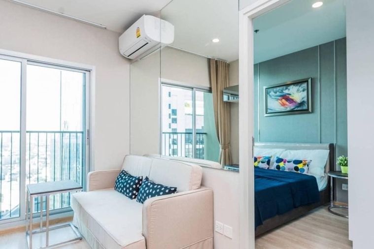 1-bed condo for rent, 26 sqm, Noble Revolve Ratchada 2