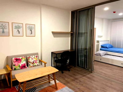 Condos for rent Bangkok Noi : P334 Condo for rent Aspire Pinklao-Arunammarin, near MRT, beautiful room, fully furnished, ready to move in