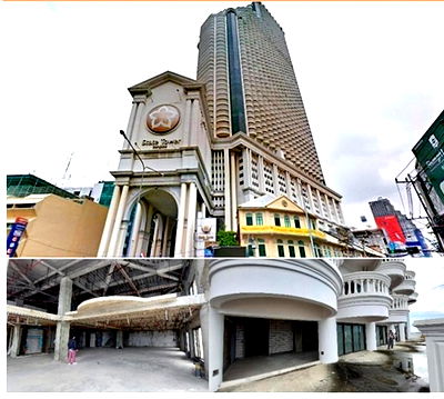 ขายคอนโด : ขายคอนโดบนตึกหรูย่านสีลม-เจริญกรุง ตึก State tower พร้อมวิวแม่น้ำเจ้าพระยา