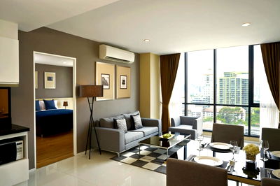 คอนโดให้เช่า : ให้เช่า Movenpick Residences Ekkamai  ใกล้ BTS เอกมัย (Property ID:110387)