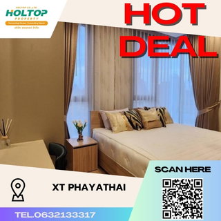 รูปภาพ #S331 For rent XT Phayathai  XT Phayathai Room type 2 bedrooms, 2 bathrooms 27th floor, size 61 sq m.