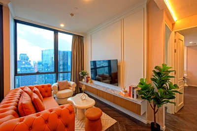 คอนโดให้เช่า : LTHC11041–The Esse Sukhumvit 36 FOR RENT 2 beds 2 baths 77 size Sq.m. Near BTS Thong Lor ONLY 110k/month
