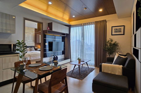 รูปภาพ for rent HQ Thonglor. 1beds 50sq.m. Line id: @pfagent