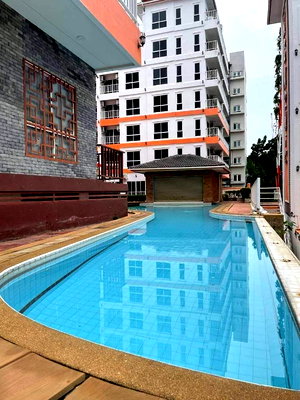 ขายคอนโด : นอร์ดิก เทรนด์ 6 วิวสระ เฟอร์ครบ พร้อมอยู่ เขาพระตำหนัก พัทยา