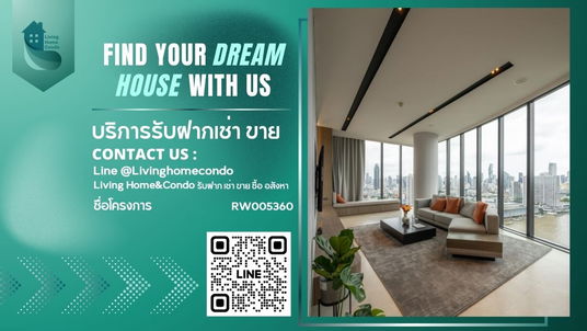 รูปภาพ For rent Banyan Tree Residences Riverside Bangkok Near Chao Phraya River LH-RW005360